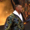 WWE SummerSlam 2026 Minnesota Nick Aldis Black Embroidered Satin Bomber Jacket