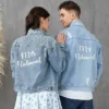 Wedding Bride Denim Jacket For Sale