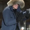Wentworth Miller TV Series The Flash Captain Cold Blue Fur Collar Hooded Coat