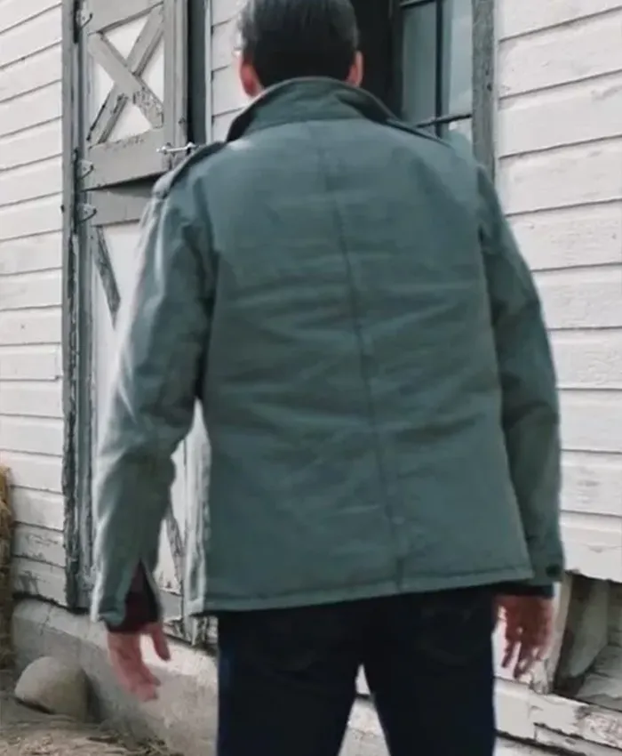 Wes Bentley TV Series Yellowstone Jamie Dutton Grey Cotton Jacket