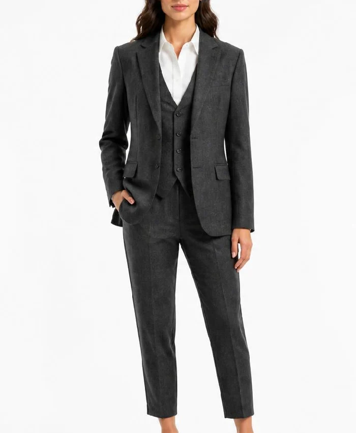 Wicker 2026 Alexander Skarsgård Textured Suit Womens