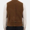 Wicker 2026 Nabhaan Rizwan Suede Waistcoat Men