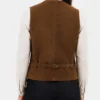 Wicker 2026 Nabhaan Rizwan Suede Waistcoat Women