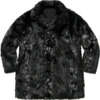 Winter Fall 2026 Supreme PU Fur Windstopper Overcoat For Men and Women