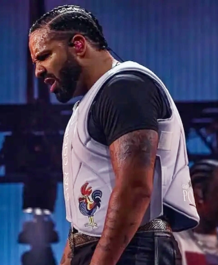 Wireless Festival Drake Stay Cocky Light Blue Vest