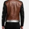 Wonder Woman Costume Leather Jacket Men