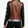 Wonder Woman Costume Leather Jacket Women
