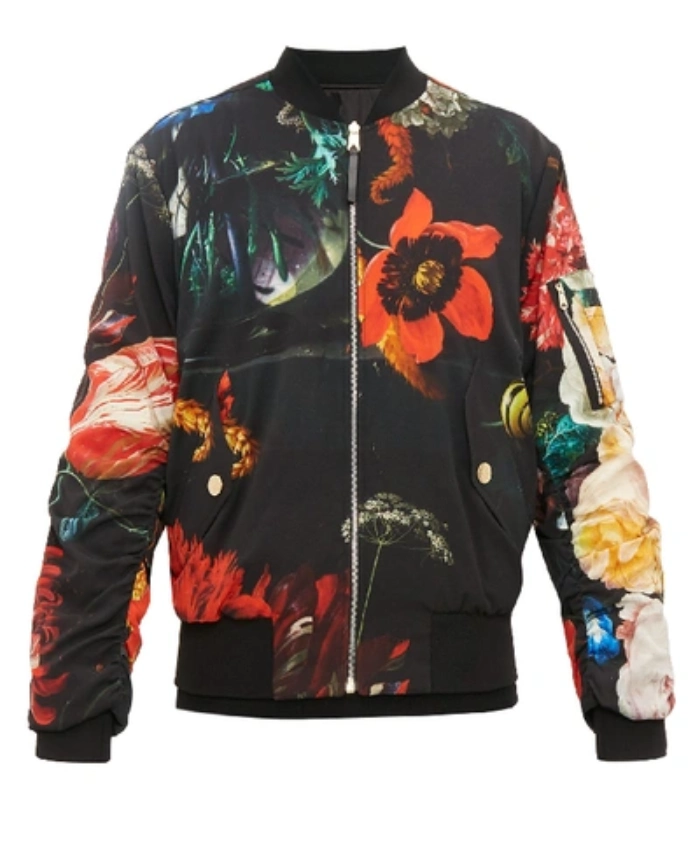 Wool Masters Reversible Floral Jacket