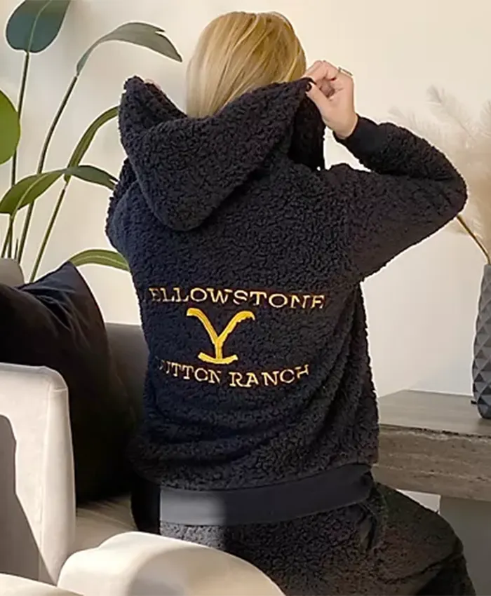 Yellowstone Faux Fur Hoodie For Men And Women For Sale