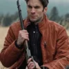 Yellowstone Jamie Dutton Brown Quilted Jacket