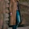 Yellowstone S02 Beth Dutton Leather Trench Coat