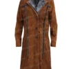 Yellowstone S02 Beth Dutton Leather Trench Coat 1