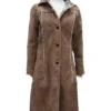 Yellowstone S02 Beth Dutton Leather Trench Coat