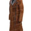 Yellowstone S02 Beth Dutton Leather Trench Coat 3