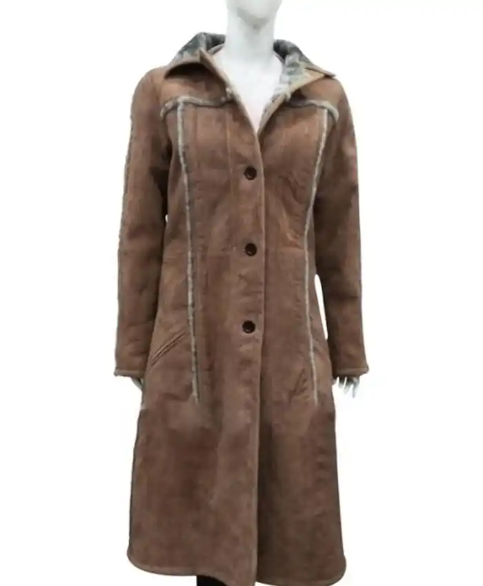 Yellowstone S02 Beth Dutton Leather Trench Coat