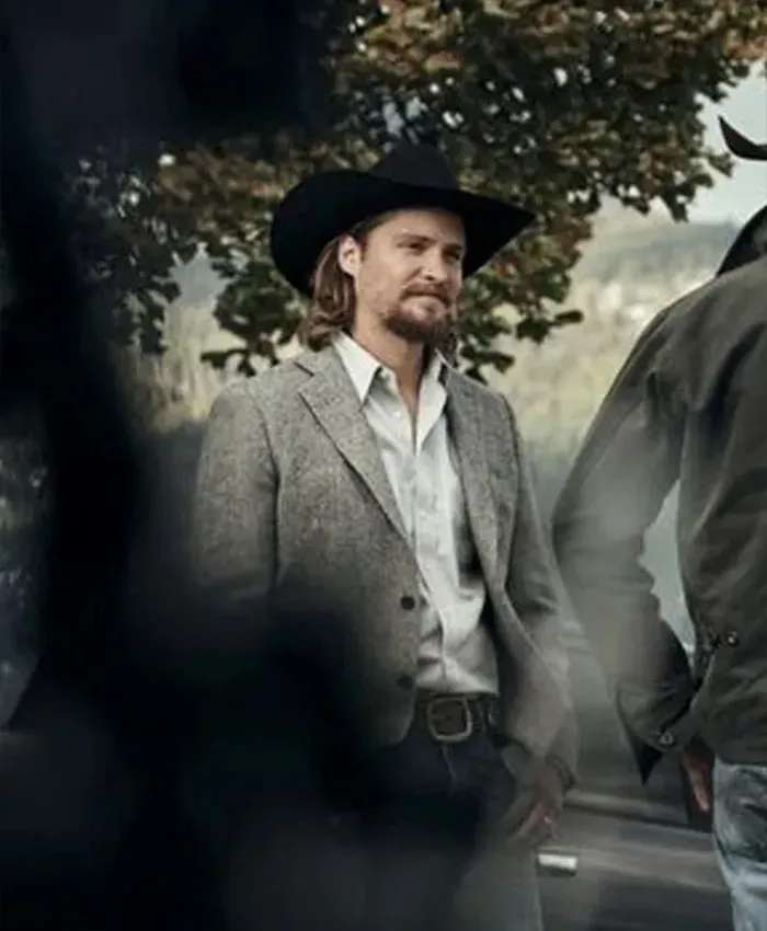 Yellowstone Season 3 Kayce Dutton Gray Blazer