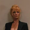 Yellowstone Season 5 Kelly Reilly Beth Dutton Black Striped Blazer