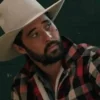 Yellowstone Walker Red Plaid Cotton Jacket
