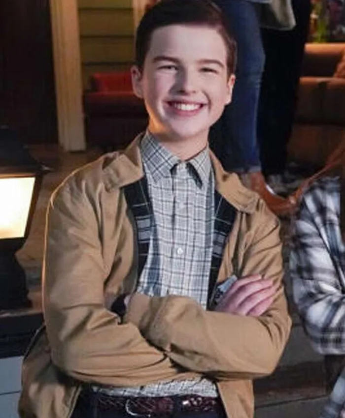 Young Sheldon Sheldon Cooper Brown Jacket