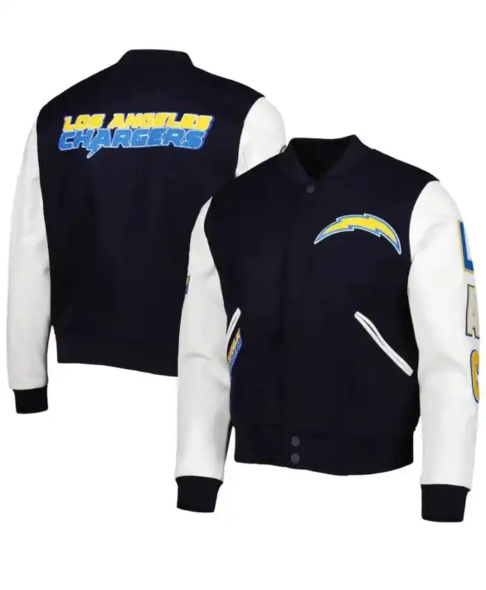 Zachary Los Angeles Chargers Bomber Jacket