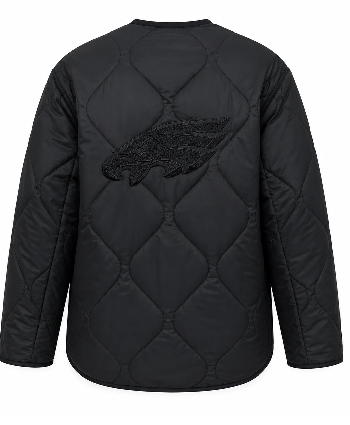 lululemon Obsidian Philadelphia Eagles Black Quilted Jacket