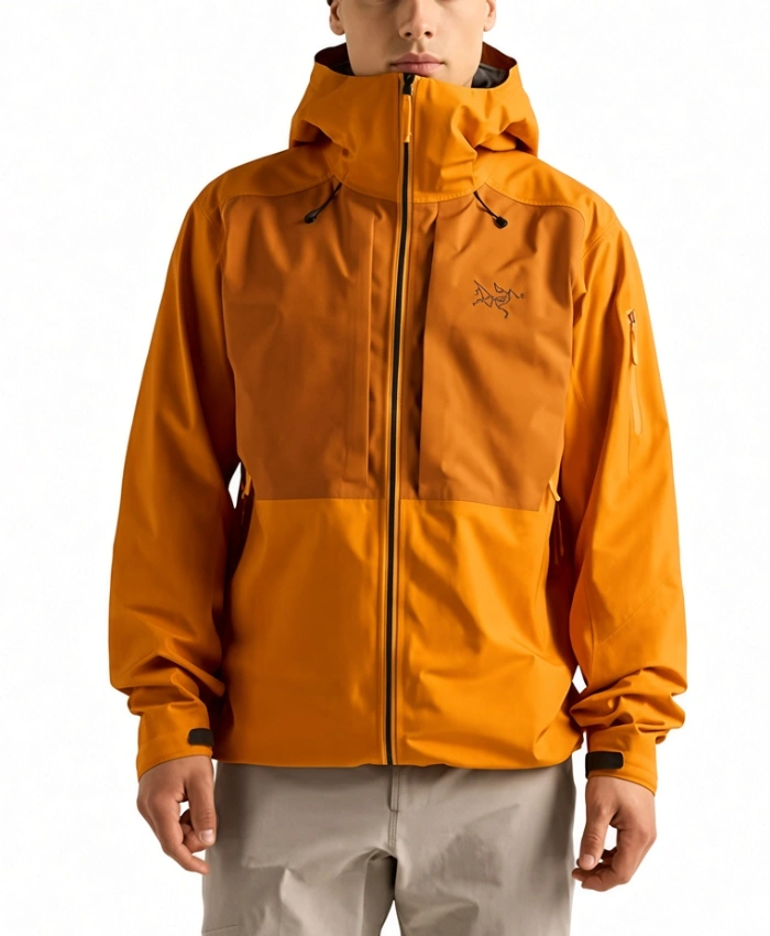 2026 Arcteryx Sperro SV Hooded Zip Up Orange Jacket