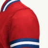 2026 Buffalo Bills Courtside Full Snap Starter Red Bomber Jacket