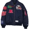 2026 National Football Conference New England Patriots Boston Mass Clover MA1 Jacket