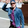 74th San Sebastian International Festival 2026 in San Sebastian Brad Pitt Blue Jacket