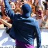 74th San Sebastian International Film Festival in San Sebastian Brad Pitt Blue Jacket