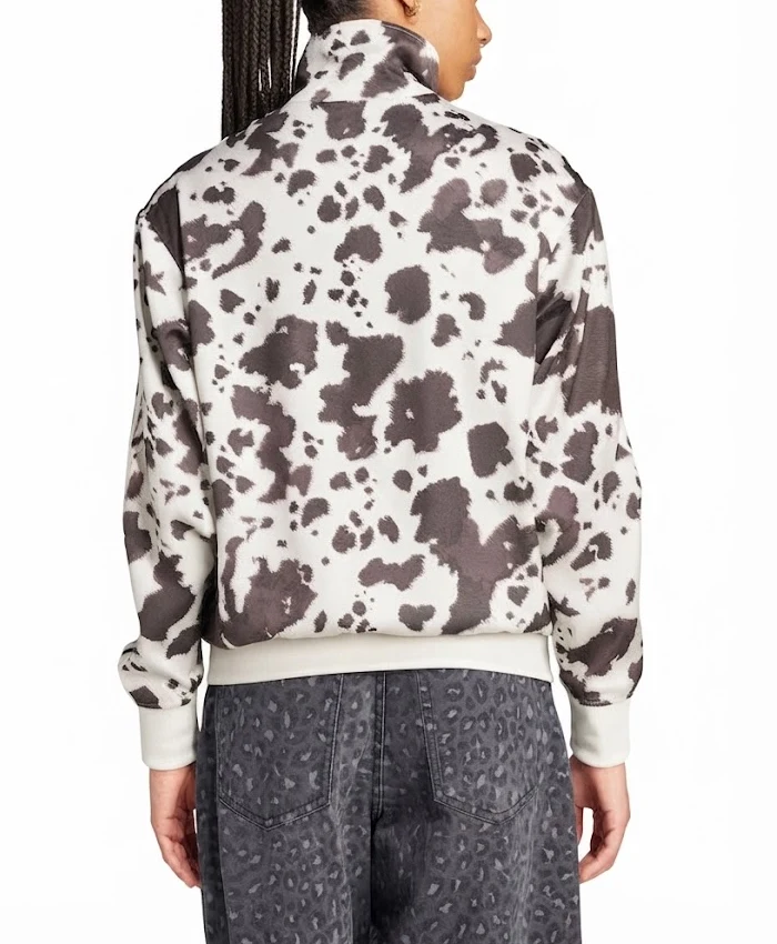 9090 x adidas Cow-Print Track Jacket - Image 6