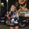 AEW 2026 MEGASUS 4 EVA Megan Bayne Black Graphic Jacket