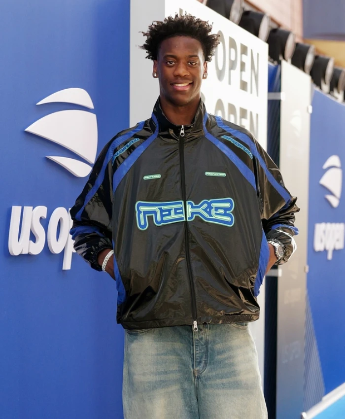 AJ Dybantsa 2026 US Open Event Zip Up Track Jacket