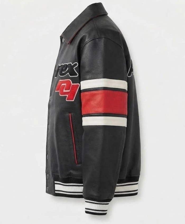 AVIREX Legend Real Leather Full Snap Black Jacket