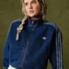 Adidas Originals x Molly Mae Firebird Blue Track Jacket