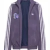 Adidas Pokemon Oversized Purple Zip Up Windbreaker Jacket