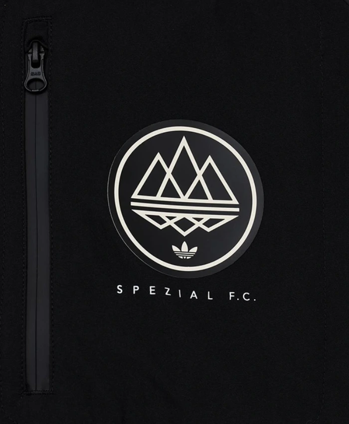 Adidas SPZL FC AW 2026 Black Full Zip Track Jacket