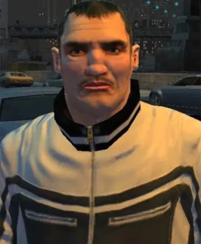 Albanian Mob Game GTA 4 Leather Jacket
