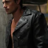 All Elite Wrestling Dynamite Live 2026 Steven Borden Black Leather Jacket On Sale