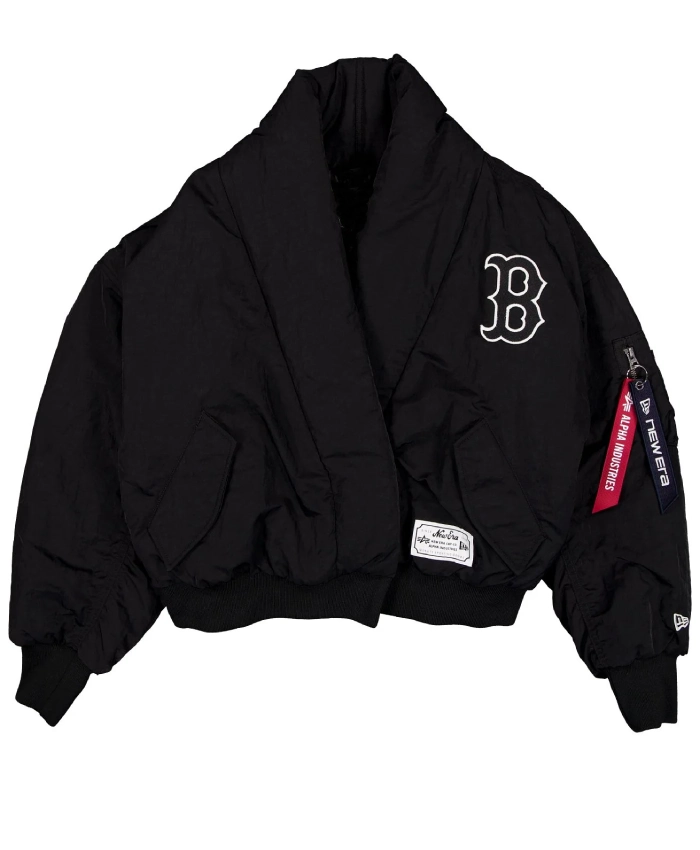Alpha Industries Black Flight Jacket For Womens