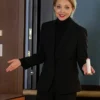 Amanda Seyfried The Dropout Season 01 Elizabeth Holmes Black Blazer Coat