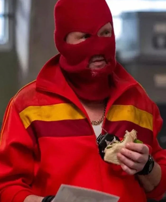 Andrew Howard Watchmen Red Fleece Jacket