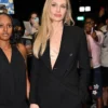 Angelina Jolie New York Film Screening For Without Blood 2026 Double Breasted Blazer