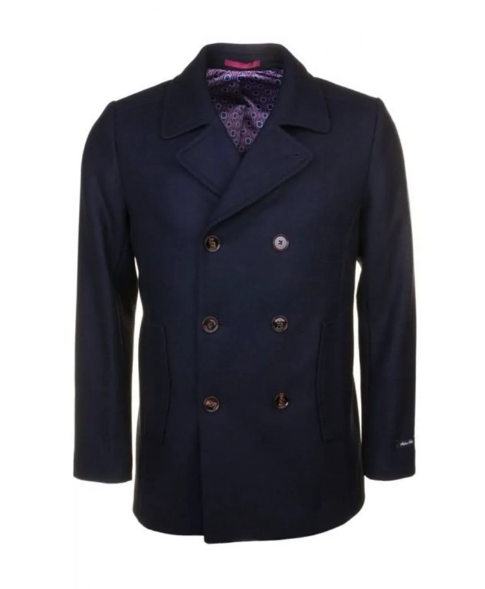 Archive 81 S01 EP03 Matt McGorry Blue Pea Coat