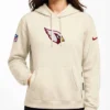 Arizona Cardinals 2026 Nike Cream Rivalries Collection Standard Issue Sideline Pullover Hoodie On Sale
