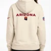 Arizona Cardinals 2026 Nike Cream Rivalries Collection Standard Issue Sideline Pullover Hoodie Sale