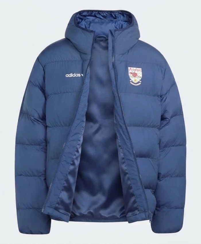 Arsenal Adidas 2627 EQT Blue Jacket
