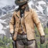 Arthur Morgan Video Game Red Dead Redemption 2 Brown Coat For Sale