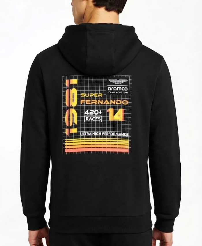 Aston Martin Formula 1 Fernando Alonso Spain Pullover Hoodie