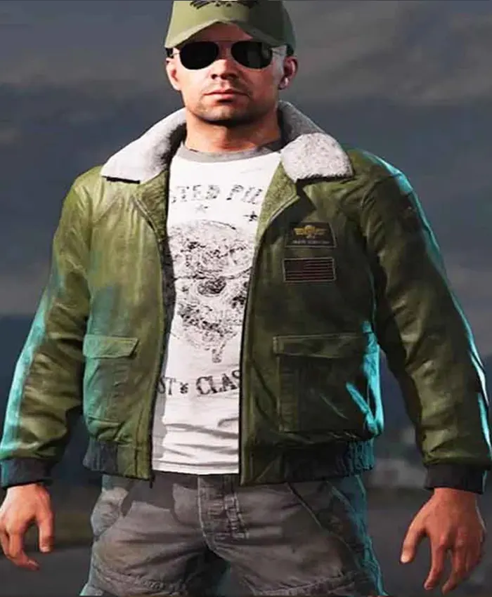 Aviator Far Cry 5 Green Jacket